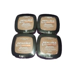 L'Oreal Paris Infallible Freshware 500 Bronzer Set Of 4